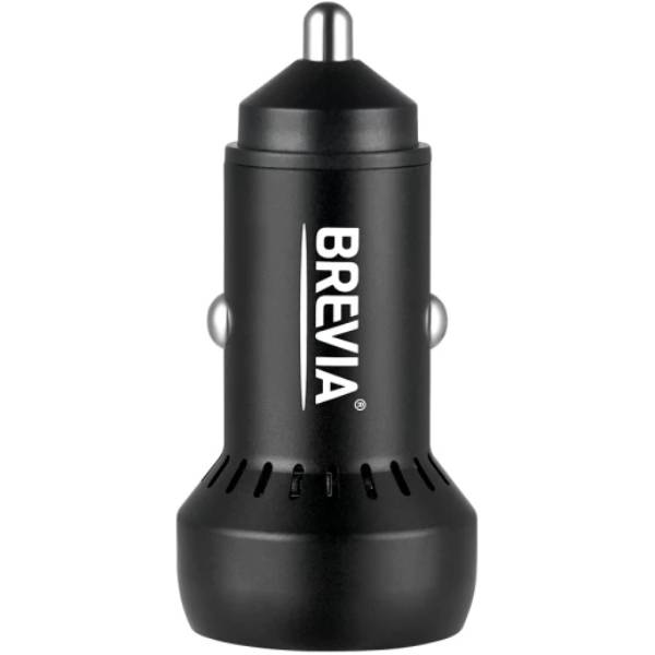 Автомобильное зарядное устройство BREVIA ePower Dual PowerMax Metal LED 60W 1xUSB-C+1xUSB-A (46060CUB) Тип автомобильное зарядное устройство