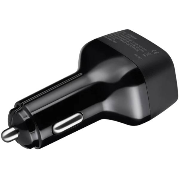 Автомобільний зарядний пристрій BREVIA ePower TriDrive 78W 2xUSB-C+1xUSB-A (46078DCUB) Кабель відсутній