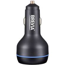 Автомобільний зарядний пристрій BREVIA ePower TriPower PRO 130W 2xUSB-C+1xUSB-A Transparent Black (46130DCUB)