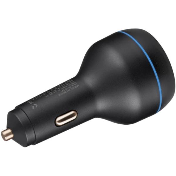 Автомобільний зарядний пристрій BREVIA ePower TriPower PRO 130W 2xUSB-C+1xUSB-A Transparent Black (46130DCUB) Тип автомобільний зарядний пристрій