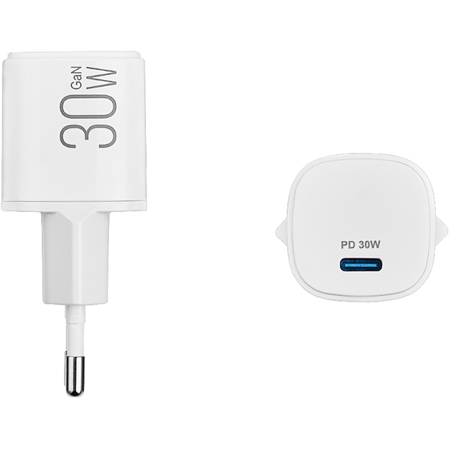 Сетевое зарядное устройство BREVIA ePowerGaN PD30W USB-C (44030GCW) Тип сетевое зарядное устройство