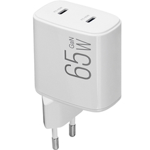 Сетевое зарядное устройство BREVIA ePowerGaN PD65W 2xUSB-C (44065GDCW)