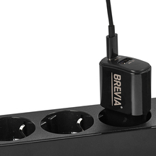 Сетевое зарядное устройство BREVIA ePower PD20W USB-C+USB-A (45020CAB)