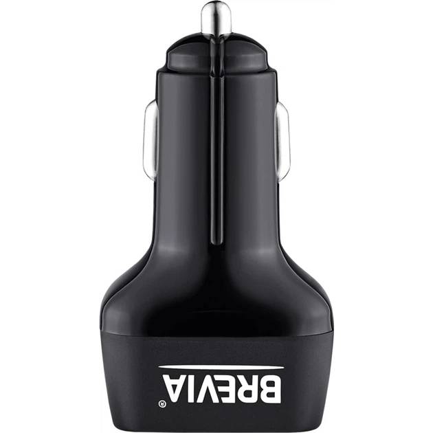 Автомобильное зарядное устройство BREVIA АЗП ePower TriDrive 44W 1xUSB-C+2xUSB-A (46044DUCB) Тип автомобильное зарядное устройство