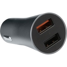Автомобильное зарядное устройство PLATINET Car Charger Metal Quick 3.0 2xUSB 18W Gray (PLCRQ2G)