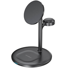 Беспроводное зарядное устройство CHOETECH T585-F 3 in 1 Magnetic wireless charger station for Apple (T585-F-101CCBK)
