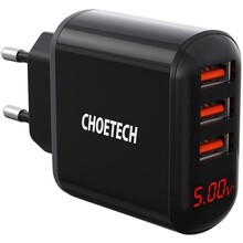Зарядний пристрій CHOETECH Q5009-EU Black