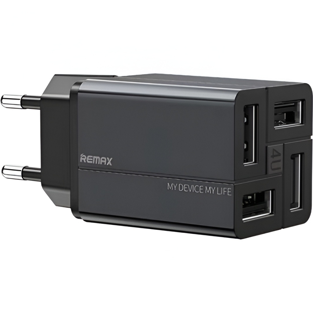 Зарядний пристрій REMAX RP-U43 Wanfu EU Black (6972174153667)