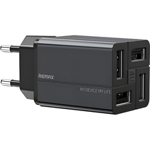 Зарядний пристрій REMAX RP-U43 Wanfu EU Black (6972174153667)