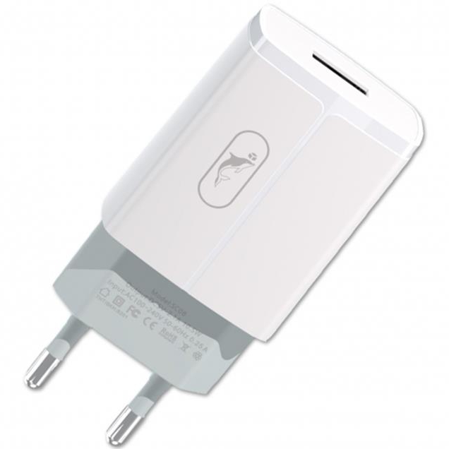Сетевое зарядное устройство SKYDOLPHIN SC06 White (SDMZP-000177)