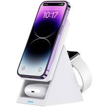 Бездротовий зарядний пристрій CHOETECH T600-F 15W White