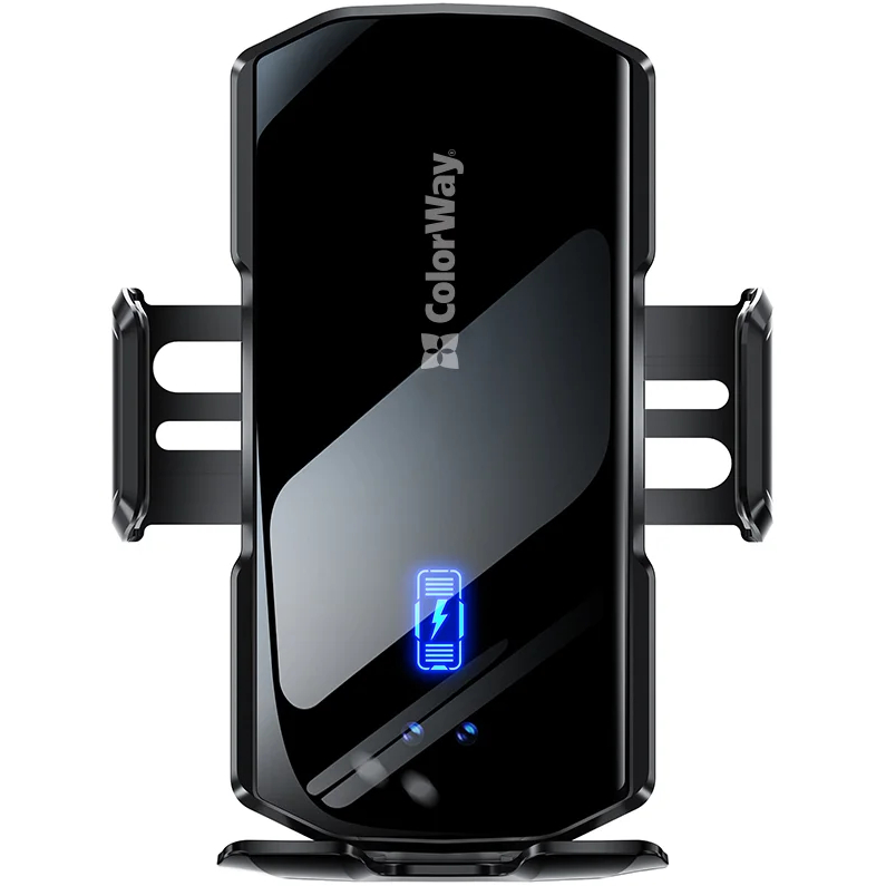 Автодержатель COLORWAY FlameGrip 15W Black (CW-CHAW070Q-BK) Тип держатель (зажим)
