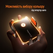 Автодержатель COLORWAY Ultra-mini 15W Black (CW-CHAW069Q-BK)