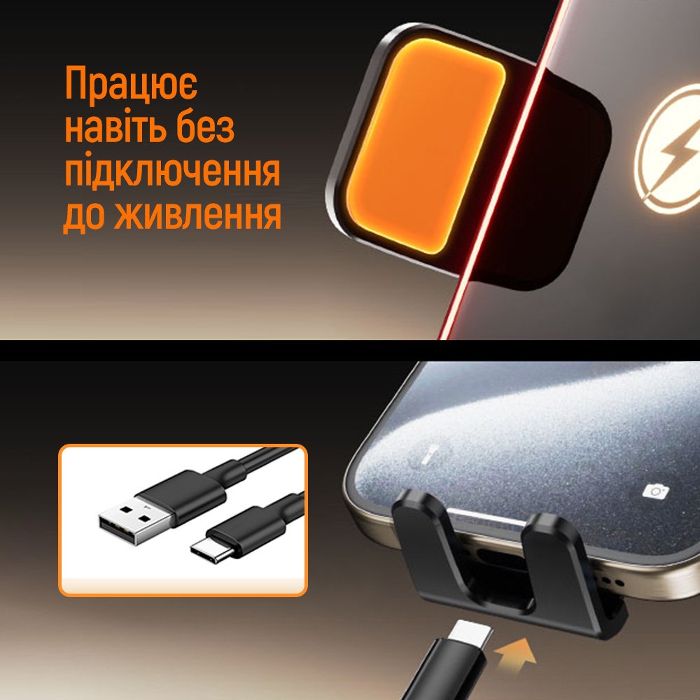 Покупка Автодержатель COLORWAY Ultra-mini 15W Black (CW-CHAW069Q-BK)