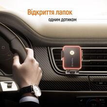 Автодержатель COLORWAY Ultra-mini 15W Black (CW-CHAW069Q-BK)