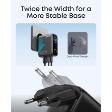 Сетевое зарядное устройство ANKER GaN Charger 100W + кабель Type-C Dark Gray (B121BGZ1)