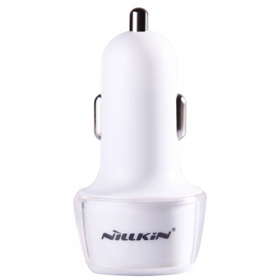 Зарядное устройство NILLKIN Jelly Car charger - 2.4A (White)