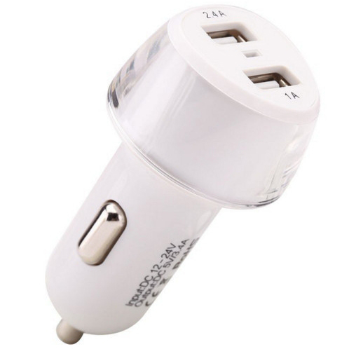 Зарядное устройство NILLKIN Jelly Car charger - 2.4A (White) Тип автомобильное зарядное устройство