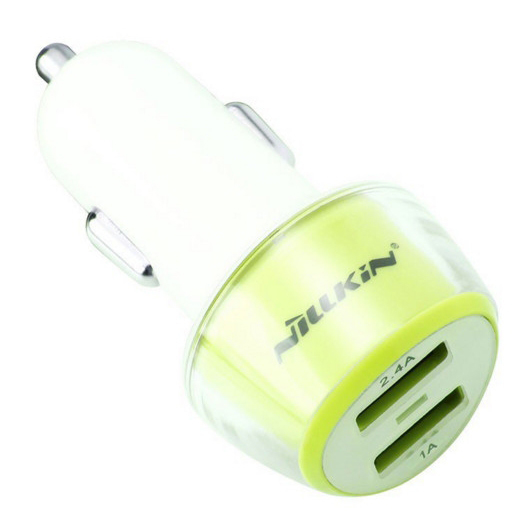 Зарядное устройство NILLKIN Jelly Car charger - 2.4A (Green) Тип автомобильное зарядное устройство