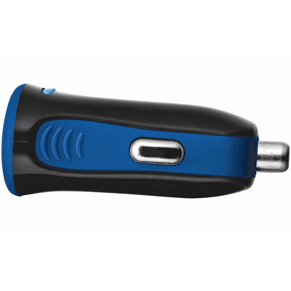 Зарядний пристрій TRUST 5W 1A Car Charger Blue (20739) Кабель відсутній