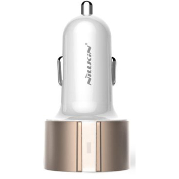 Зарядное устройство NILLKIN Vigor Car Charger - 3.4A (Gold)