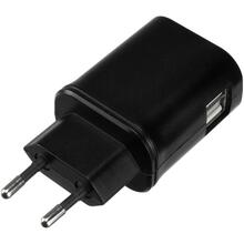 Зарядное устройство KIT 2*USB Mains Charger 3.1A black (USBMCEU3A)