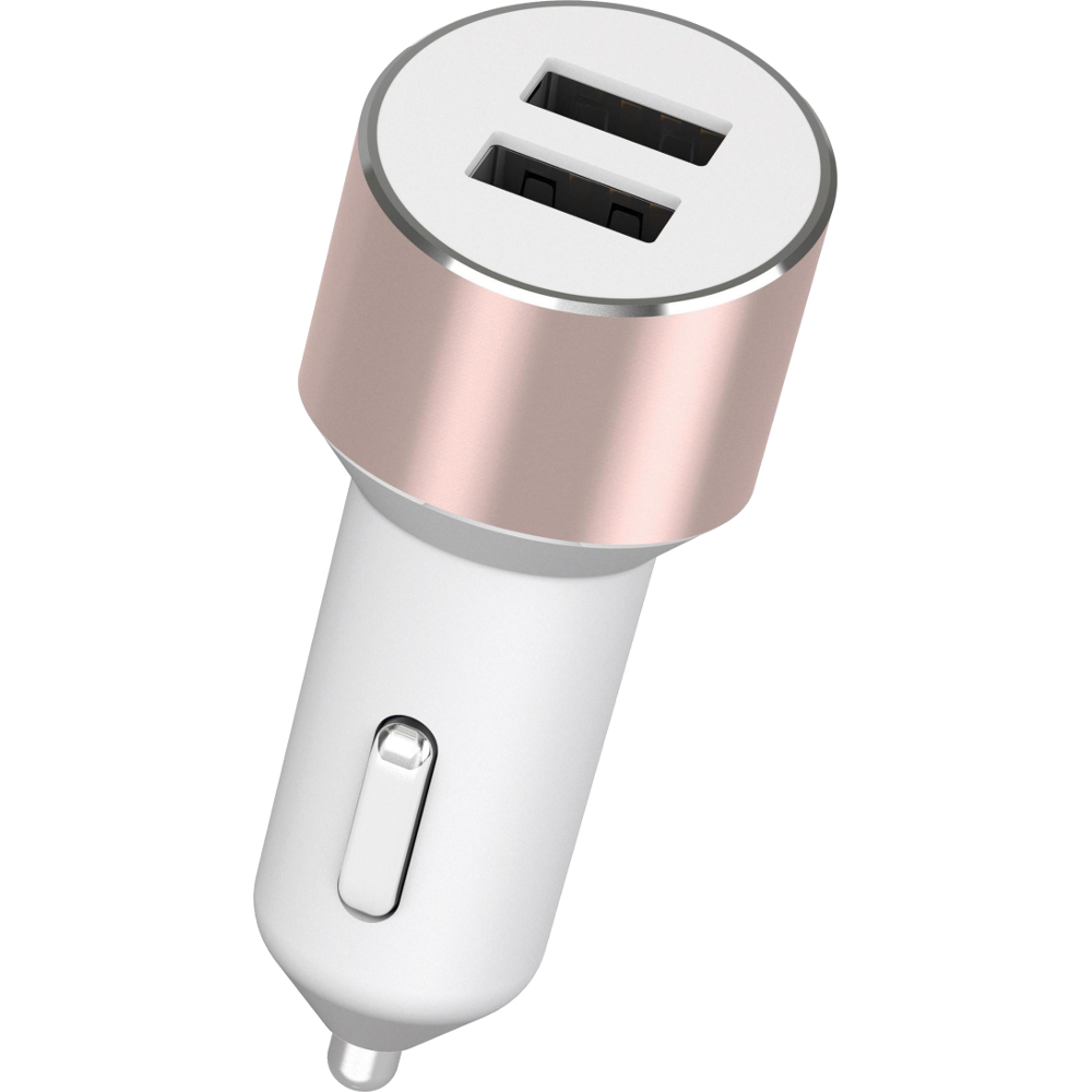 Зарядное устройство KIT Platinum Dual USB Charger (USB 3.4 Amp) Rose Gold