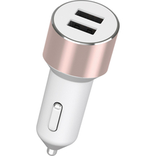 Зарядний пристрій KIT Platinum Dual USB Charger (USB 3.4 Amp) Rose Gold