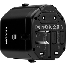 Зарядний пристрій MOMAX 1-World USB AC Travel Adapter Black (UA1D)