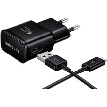 Зарядное устройство SAMSUNG EP-TA20EBECGRU AFC with Type-C cable