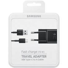 Зарядное устройство SAMSUNG EP-TA20EBECGRU AFC with Type-C cable