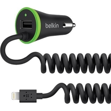 Зарядное устройство BELKIN BOOST UP (Lightning Cable + USB) 3.4A (F8J154bt04-BLK)