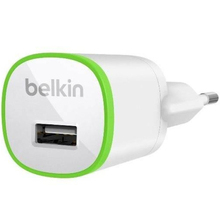 Зарядное устройство BELKIN USB HomeCharger 1A White (F8J013vfWHT)