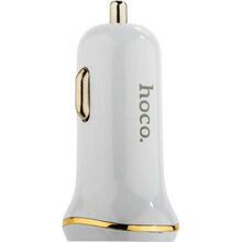 Зарядний пристрій HOCO Car charger Z1 micro 2USB series A White 2.1