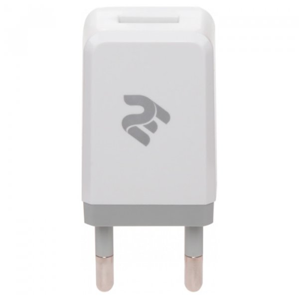 Зарядний пристрій 2E USB Wall Charger DC5V white(2E-WC1USB1A-W) Тип мережевий зарядний пристрій