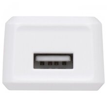 Зарядний пристрій 2E USB Wall Charger DC5V white(2E-WC1USB1A-W)