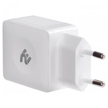 Зарядний пристрій 2E Wall for2 USB - DC5.0V/4.2 A white (2E-WC4USB-W)