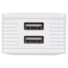 Зарядний пристрій 2E Wall for2 USB - DC5.0V/4.2 A white (2E-WC4USB-W)