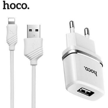 Зарядное устройство HOCO CЗУ C11 Lightning USB