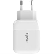 Зарядное устройство T-PHOX Classic 24W 1xTYPE-C + 2xUSB (Classic White)