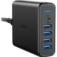 Зарядний пристрій ANKER PowerPort Speed PD 5 60W 1xPD & 4xPIQ V3 (A2056L11)