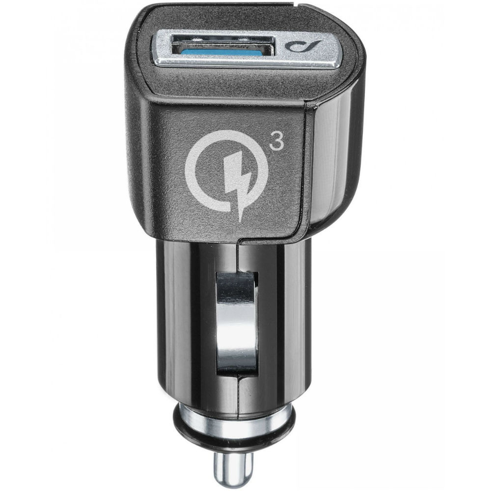 

Зарядное устройство CELLULARLINE USB QC 3.0 black (CBRHUUSBQCK), USB QC 3.0 black (CBRHUUSBQCK)