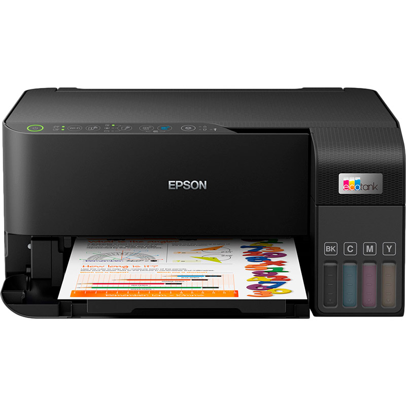 БФП струменевий EPSON EcoTank L3550 WI-FI Black (C11CK59404)