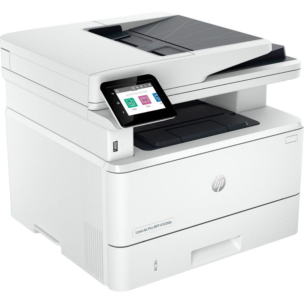 БФП лазерний HP LaserJet Pro MFP 4103fdn (2Z628A) Технологія друку лазерна