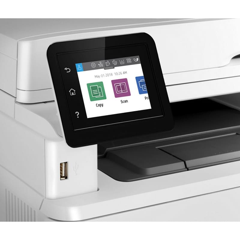 МФУ лазерне HP LaserJet Pro 4103fdw Wi-Fi (2Z629A) Максимальний формат носія Oficio (216 x 340 мм)