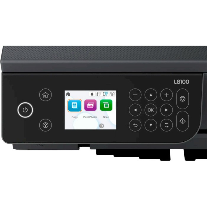 МФУ струйное EPSON EcoTank L8100 (C11CK94401) Тип печати цветная