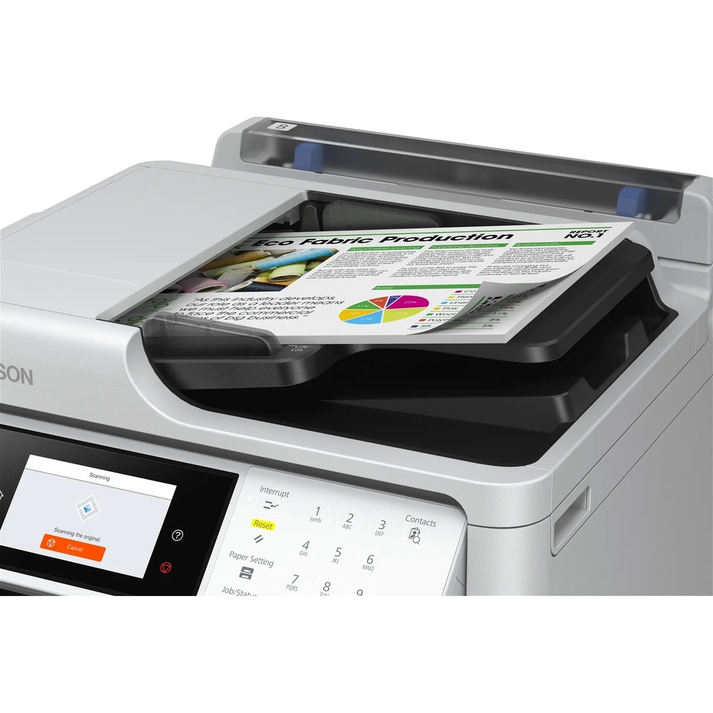 Внешний вид МФУ струйное EPSON WF-M5899DWF (C11CK76402)
