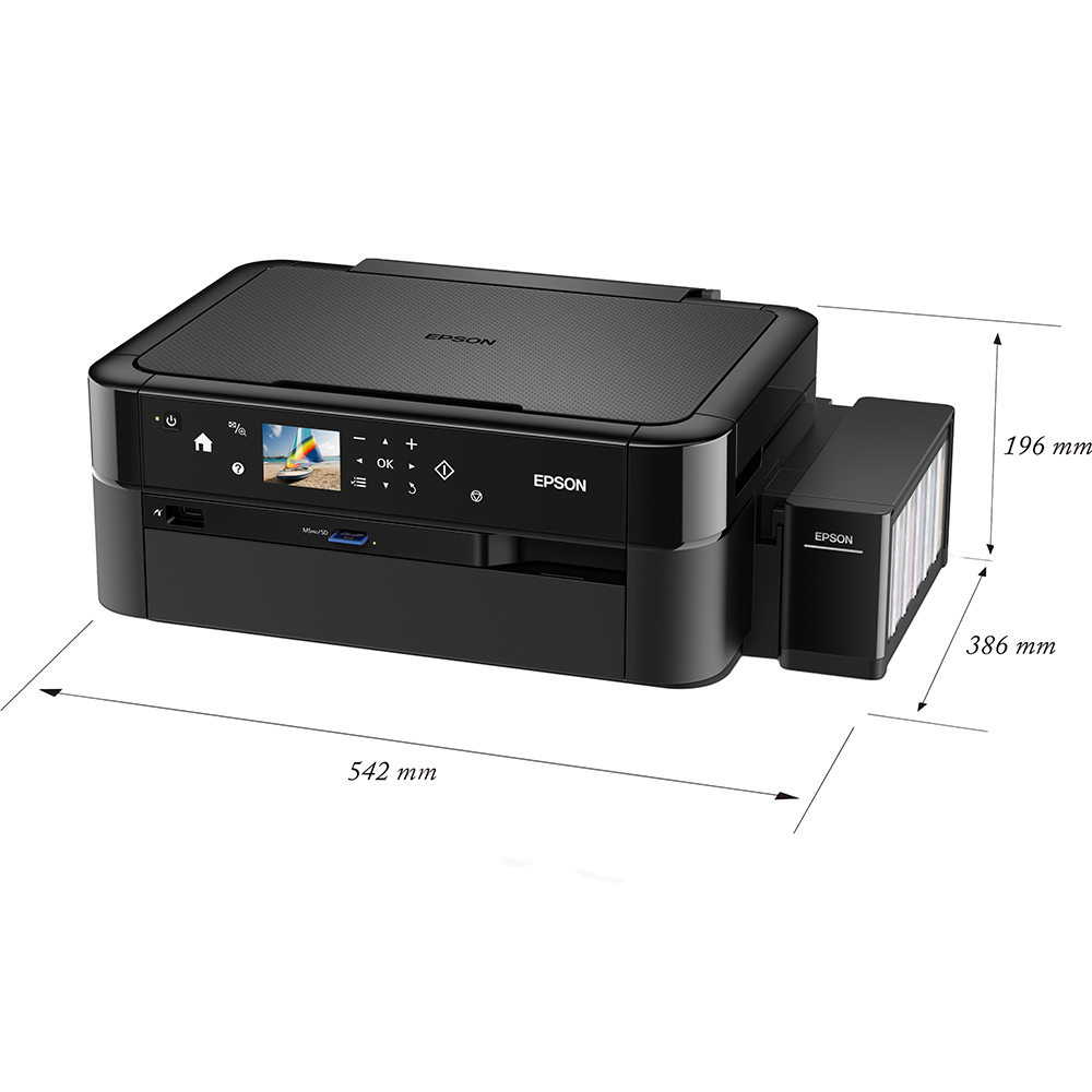 БФП струменевий EPSON L850 (C11CE31402) Максимальний формат носія A4 (297 х 210 мм)