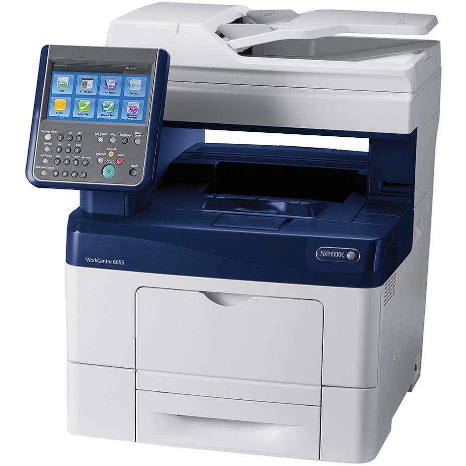 МФУ лазерное XEROX WC 6655IX Wi-Fi (6655IV_X) Тип печати цветная