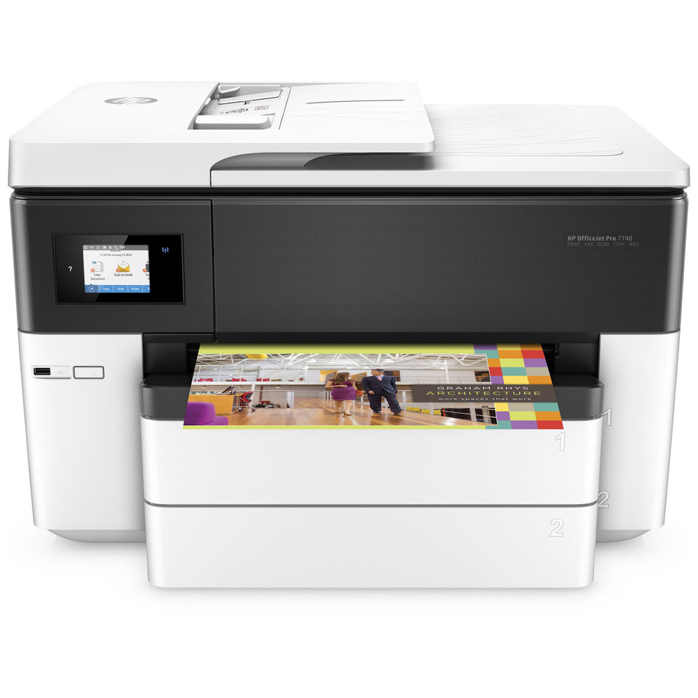 МФУ струйное HP OfficeJet Pro 7740 Wi-Fi (G5J38A)